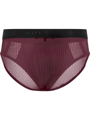 House Of Silk Fleur Tül Erkek Slip Külot Bordo