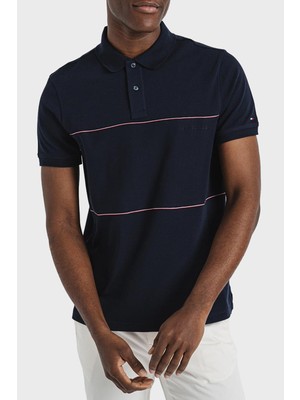 Tommy Hilfiger Pamuklu Regular Fit Polo Yaka T Shirt Erkek Polo Yaka T Shirt MW0MW38125 Dw5