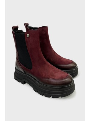 Venüs 2254631 Kışlık  Deri Bot  - Venüs