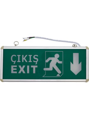 Cata Acil Çıkış Levhası Ledli-Şarjlı CT-9167