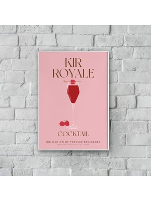 "kir Royale" Poster Tablo