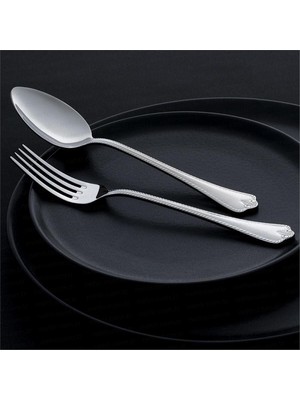 Metalik Fulya Sade Yemek Kaşık