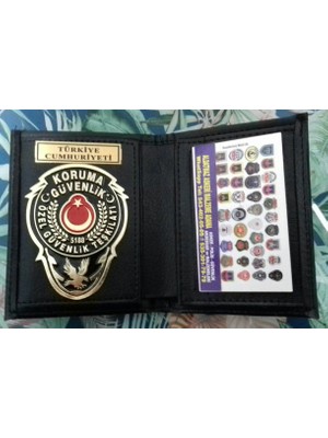 Aldatmaz Özel Güvenlik Rozetli Cüzdanı Satınal.sıvıle Satılmaz.
