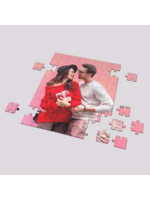 Çelik Sevgiliye Hediye Kişiye Özel Fotoğraf Baskılı A3 Pazıl