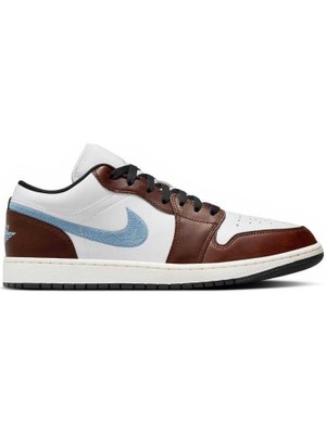 Nike Air Jordan 1 Low Se Erkek Kahverengi Deri Ayakkabı FQ7832-142