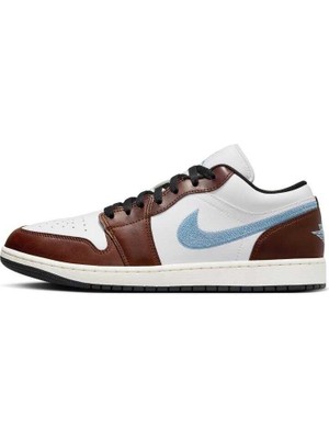 Nike Air Jordan 1 Low Se Erkek Kahverengi Deri Ayakkabı FQ7832-142