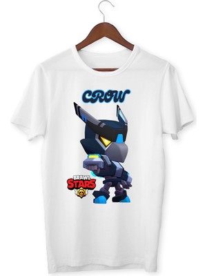 Brawl Stars Crow Tişört Çocuk Yetişkin Unisex Crow T-Shirt