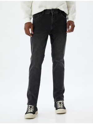 Slim Fit Kot Pantolon - Brad Jean