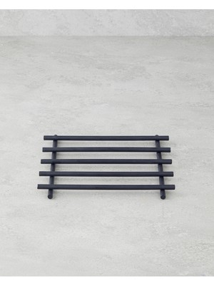 English Home Jimena Metal Nihale Mutfak Gereci 20X20 cm Siyah