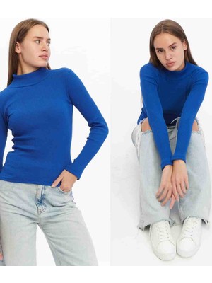 Unisex Yarım Balıkçı Yaka Body