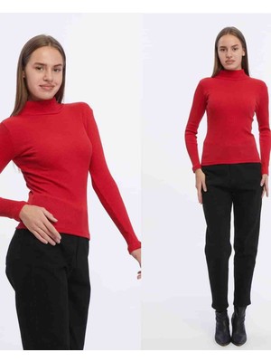 Unisex Yarım Balıkçı Yaka Body