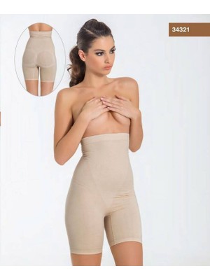 Beruflic Miss Fit Parlak Paçalı Korse 34321