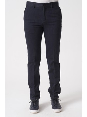 White Stone Whitw Stone Brasília P1032 Cosmos  Pamuklu Slim Fit Pantolon Laci
