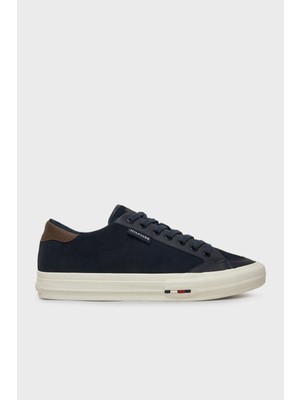 Tommy Hilfiger Logolu Süet Sneaker Ayakkabı Erkek Ayakkabı FM0FM05458 Dw5