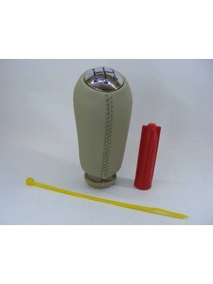 AR Oto Market Megane 2 Deri Vites Topuzu Bej Renk