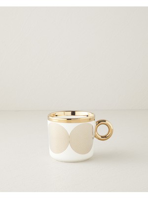 English Home Gold Swirl New Bone China Kupa 380 ml Gold