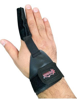 Captain Surf Deri Olta Atış Eldiveni (Siyah)