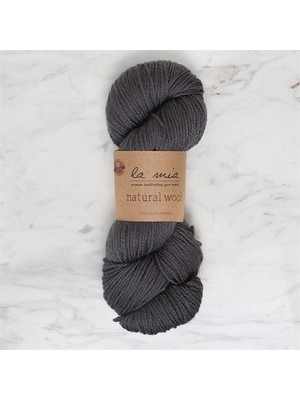 La Mia Natural Wool Antrasit El Örgü Ipi - L900 - 34397