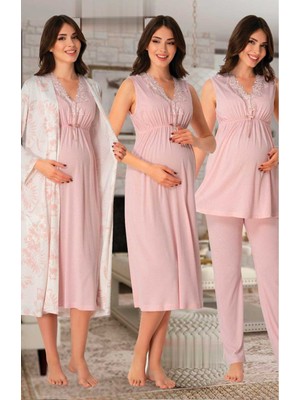 Effortt Pembe Hamile Lohusa Set