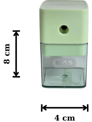 Mas 6734 Masaüstü Kollu Kalemtraş - Yeşil