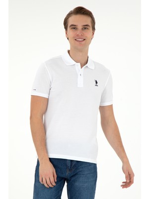 U.s. Polo Assn. Erkek Beyaz Tişört Basic 50297456-VR013