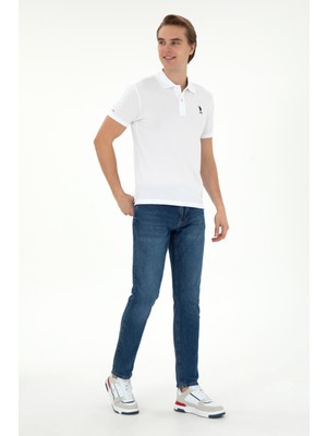 U.s. Polo Assn. Erkek Beyaz Tişört Basic 50297456-VR013