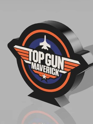 Top Gun Maverick Masa & Duvar Lambası