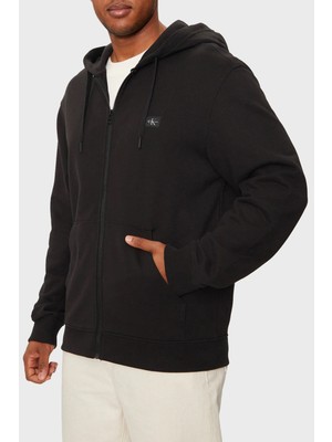 Calvin Klein Calvin KleinPamuk Regular Fit Kapüşonlu Yaka Sweat J30J326858BEH Erkek Sweat J30J326858 Beh