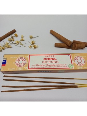 Copal Aromalı Natural Çubuk Tütsü