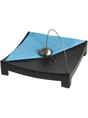 Sumuhome Knyck Metal Toplu Peçetelik Siyah 22X22 cm