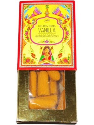 Vanilla Golden India Naturel Geri Akış Şelale Tütsü