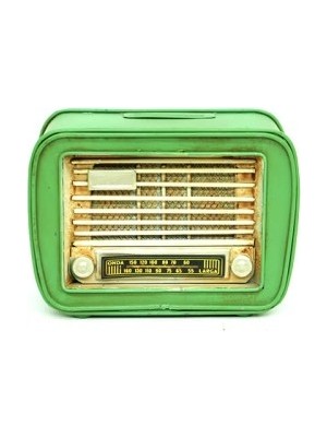 Alacak Olsam Dekoratif Vintage Radyo