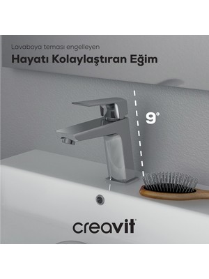 Creavit Slope Lavabo Armatürü