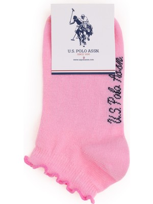 U.S. Polo Assn. Kız Çocuk Pembe Çorap (Patik) 50299020-VR041