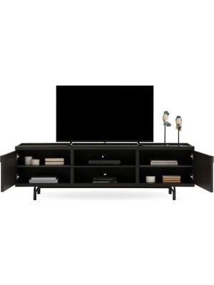 Enza Home Austin Tv Sehpası, 200X60 cm - Koyu Meşe