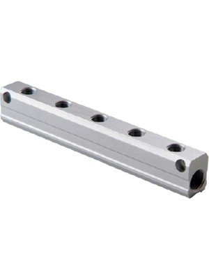 700M-4F 1/4  Bağlantı Bloğu Dörtlü 3/8-1/4