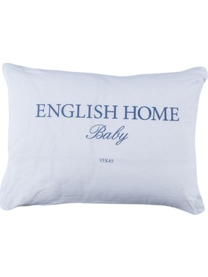 English Home Comfy Pamuk Bebe Yastık 35 x 45 cm Beyaz