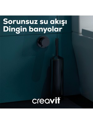 Creavit Aç Kapa Ara Kesme Valfi 12-12 Pprc Mat Basalt