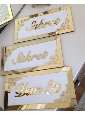 Sabret Şükret Dua Et 3 Lü