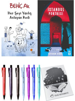 Istanbul Portresi ve Her Şeyi Yanlış Anlayan Kedi 2li Set