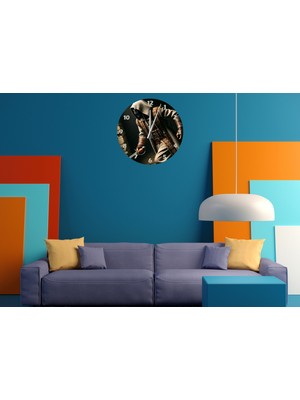 Ti Play Suikastçi 30 x 30 cm  Akrilik Dekoratif Modern Duvar Saati