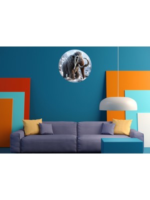 Ti Play Mamut 30 x 30 cm  Akrilik Dekoratif Modern Duvar Saati
