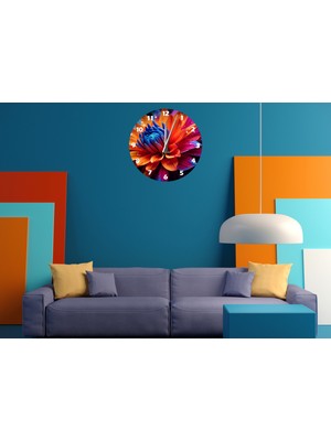 Ti Play Açma Vakti 30 x 30 cm  Akrilik Dekoratif Modern Duvar Saati