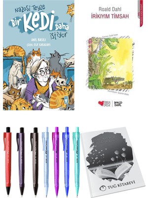 Irikıyım Timsah ve Nazoşi Teyze Bir Kedi Daha Istiyor 2li Set