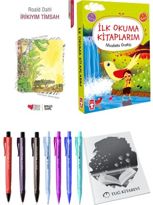 İlk  Okuma Kitaplarım 10 Kitap ve Irikıyım Timsah 2li Set