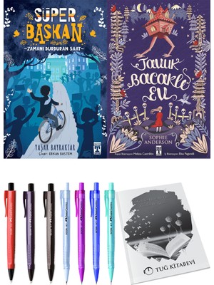 Tavuk Bacaklı Ev ve Süper Başkan Zamanı Durduran Saat 2li Set