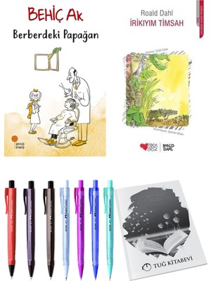 Irikıyım Timsah ve Berberdeki Papağan 2li Set