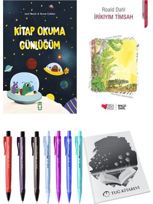 Irikıyım Timsah ve Kitap Okuma Günlüğüm 2li Set
