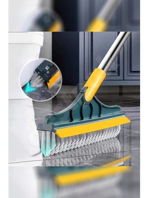 V Mop - Çekpaslı Sert Uçlu - Derz Fırçası - Banyo Fırçası - Temizlenmesi Zor Alanlara