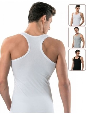 Erkek Karışık 6'lı Paket Pamuklu Ribana Sporcu Atleti